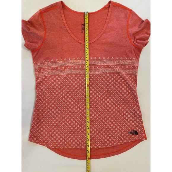 The North Face Women Sz S FlashDry Shirt Short Sleeve Diamond Lightweight Active - Picture 6 of 9